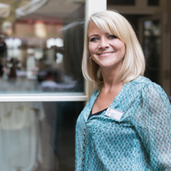 Restaurantleiterin Janin Krienke
